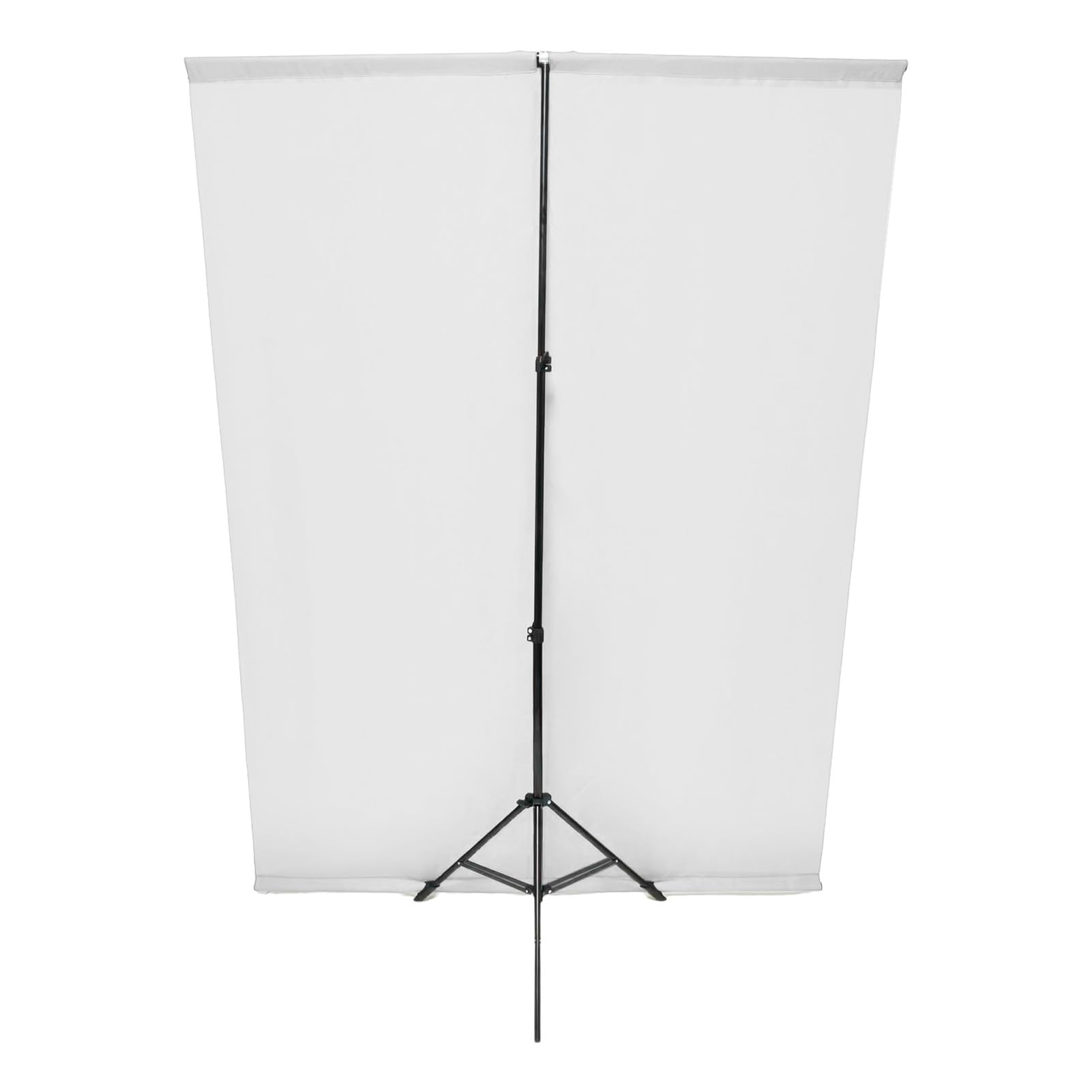 Kit di Sfondo Fotografico con Supporto per Schermo Verde, Pieghevole, Stabile, a Forma di T, Regolabile per Uso Esterno (Bianca)