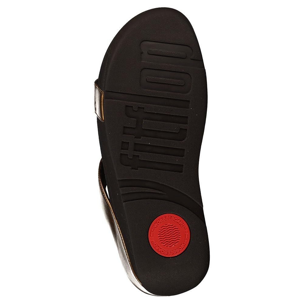 FITFLOP Halo Bead Circle Metallic Sandalias