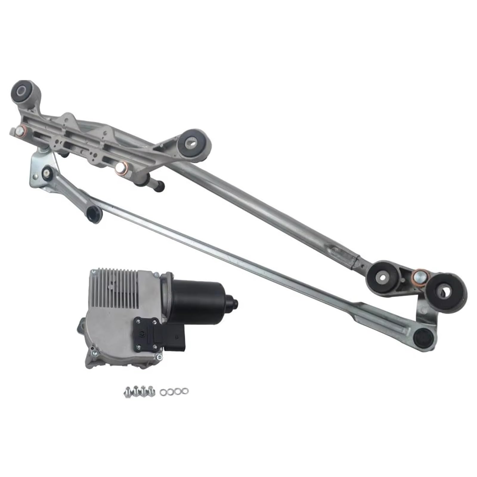 Auto Motore Tergicristallo Per Q7 3.0L 3.6L 4.2L4L1955023C 4L1955023D 4L1955023F 4L1955023 4L1955119 LHD Motore tergicristallo + Asta di collegamento tergicristallo Motore tergicristallo