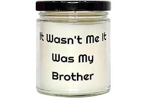 Perfect Brother Scented Candle: Expressions of Sibling Solidarity
