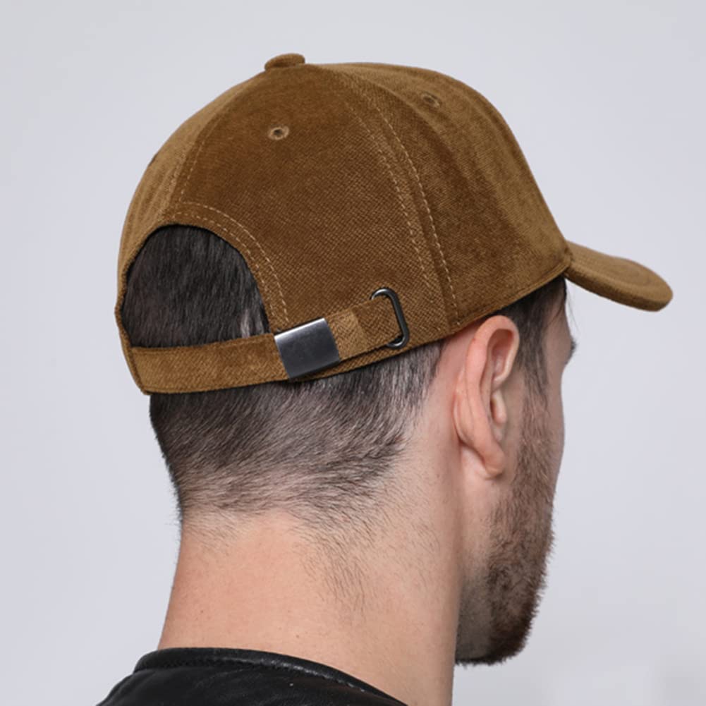 Berretto da Baseball Cappello da Sole Visiera da Sole Berretto da Golf Vintage Autunno Inverno Cappello Regolabile per Uomo Donna