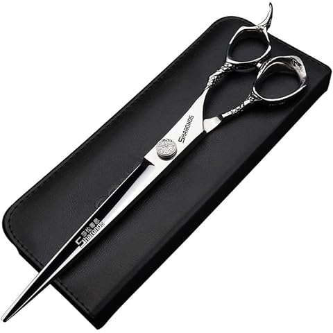 7/8 inch Haircut Scissors Hair Salon Styling Cut Hair Tools Thin Hairdresser Hair Special Tools (8-inch Cutting) Cover