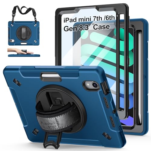 Coque iPad Mini 6 antichoc militaire avec support pour une protection durable