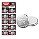 Warriors 10X 2032 Batterie Knopfzellen CR2032 Batterien 3V, Kapazität 240 mAh, kindersichere Verpackung, für den Einsatz in Schlüsselanhängern, Waagen, medizinischen Geräten (10X)