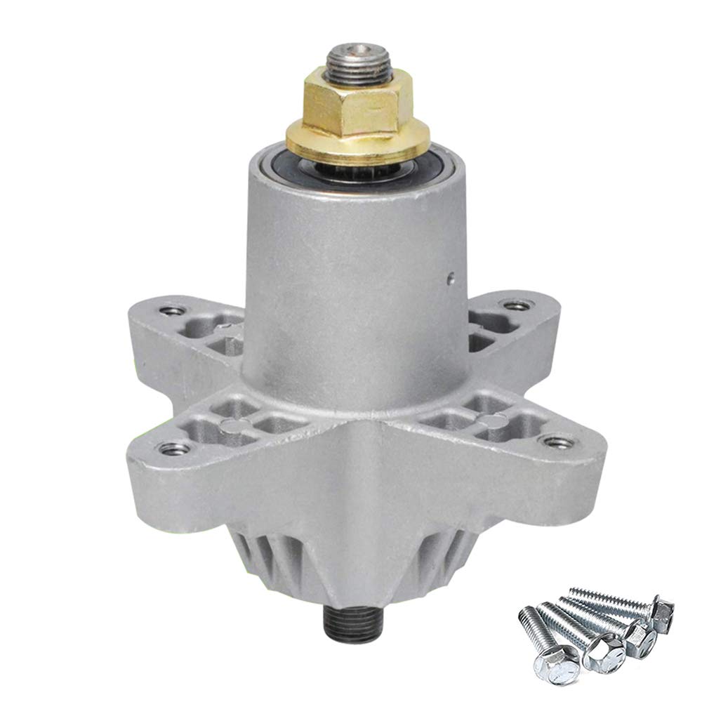 Husillo para cortacésped MTD 918-0138,918-0138A,618-0138A,918-0142A,615-0142A,618-0142A,618-0142C, compatible con MTD 38" 42" Deck 618-0138; Instalar fácil de instalar