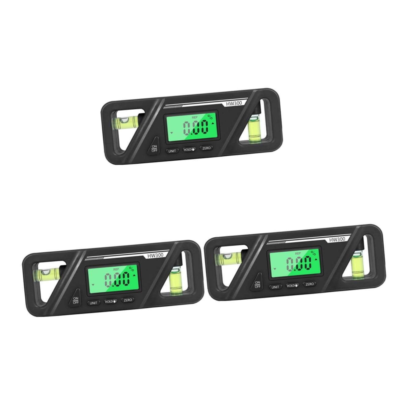 iplusmile 3pezzi Goniometro Digitale Con Livella Magnetica Strumento Di Misurazione Angolare Per Lavori Di Falegnameria e Installazione