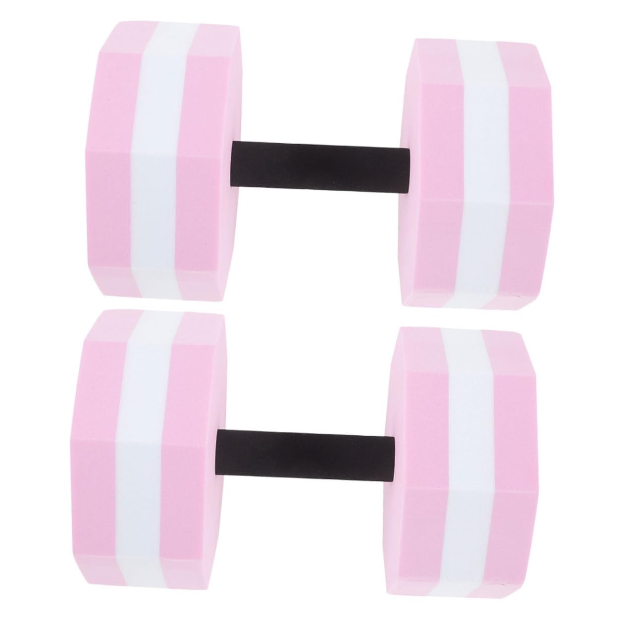 Anneome Mancuernas Acuáticas de Agua para Ejercicios en Piscina, 1 Par Rosa