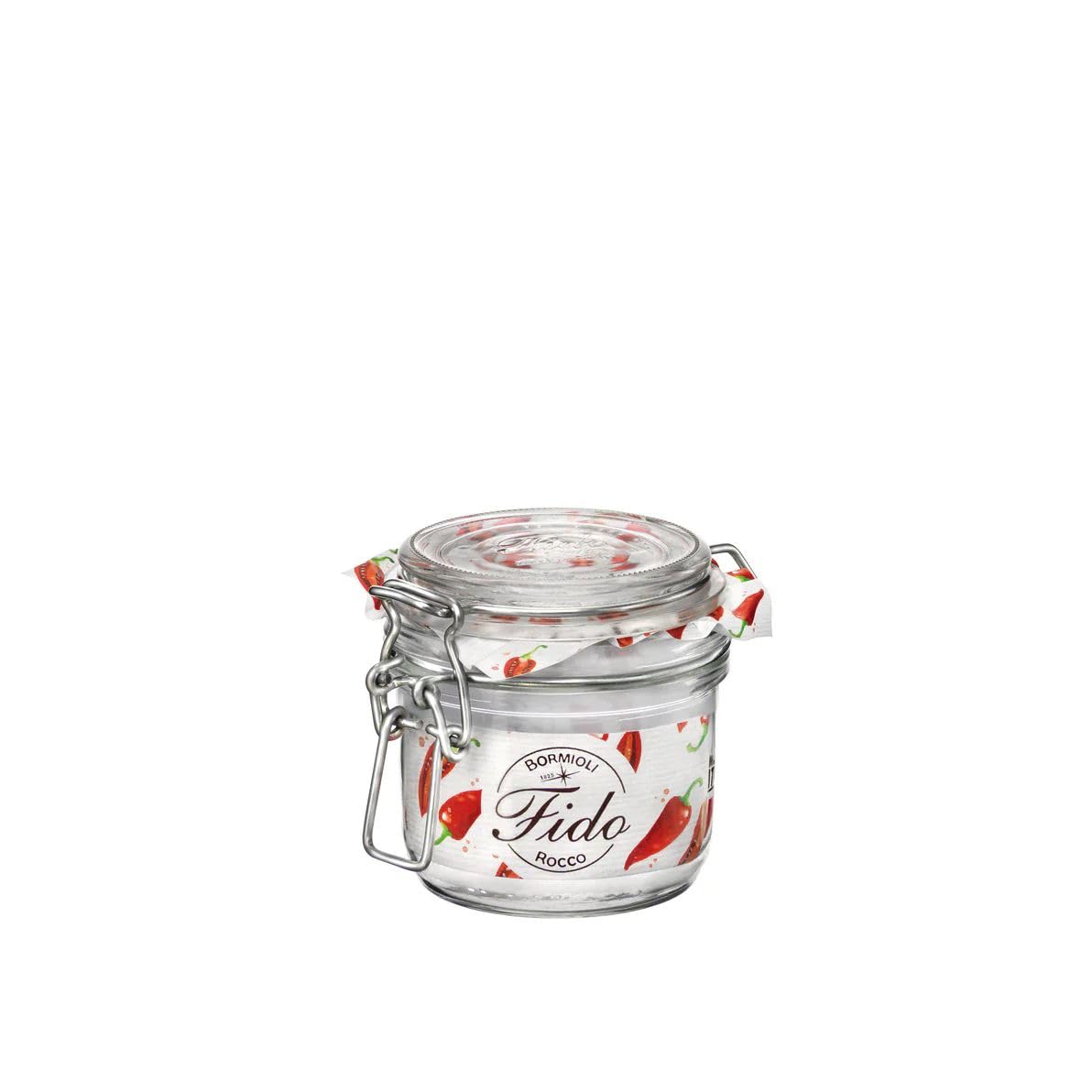 Bormioli Rocco Fido Clear Jar, 6.75 Oz. by Bormioli Rocco