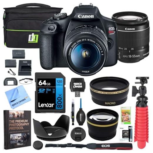 Canon EOS Rebel T7 DSLR Camera Bundle