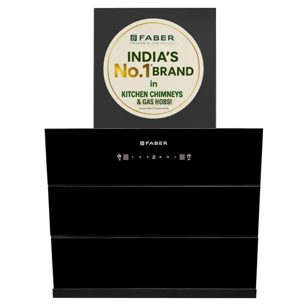 Faber Bliss Kitchen Chimney - Filterless & Touch Control -9