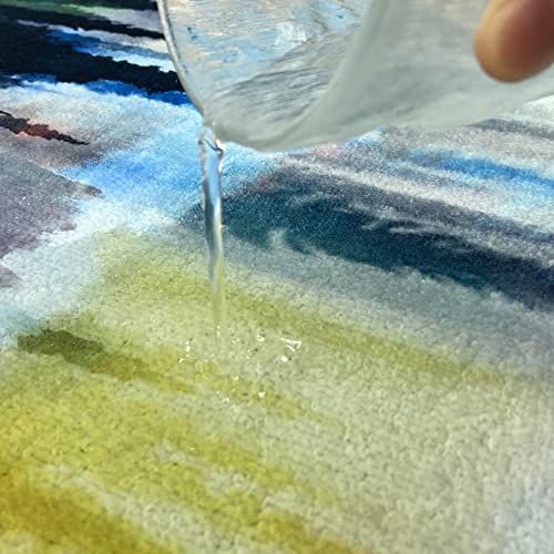 Subently Kitchen Rug Set Black And Gold Marble Kitchen Rugs Kitchen Runner Mat For Floor Set Gold Abstract Runner Rug Black And Gold Kitchen Accessories Floor Mats Black Kitchen Rug For Bathroom #TOP7