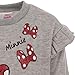 Disney Minnie Mouse Big Girls Fleece Sweatshirt and Leggings Outfit Set Grey 14-16