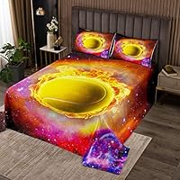 Copriletto Unicorno Sirena Per Bambini - Set Trapuntato 240x220 Cm Con 2 Federe - Foto 9