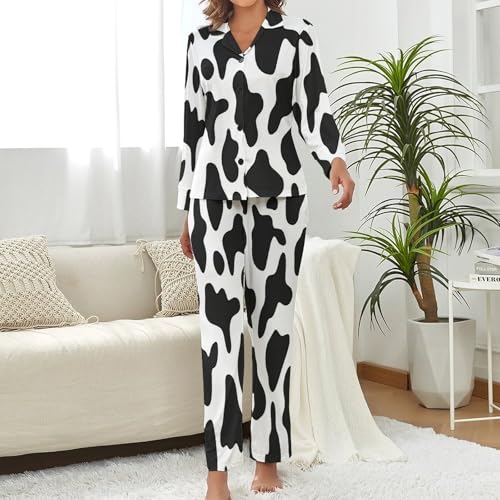Ensemble pyjamas grande taille et vêtement de nuit chic mi saison - 2