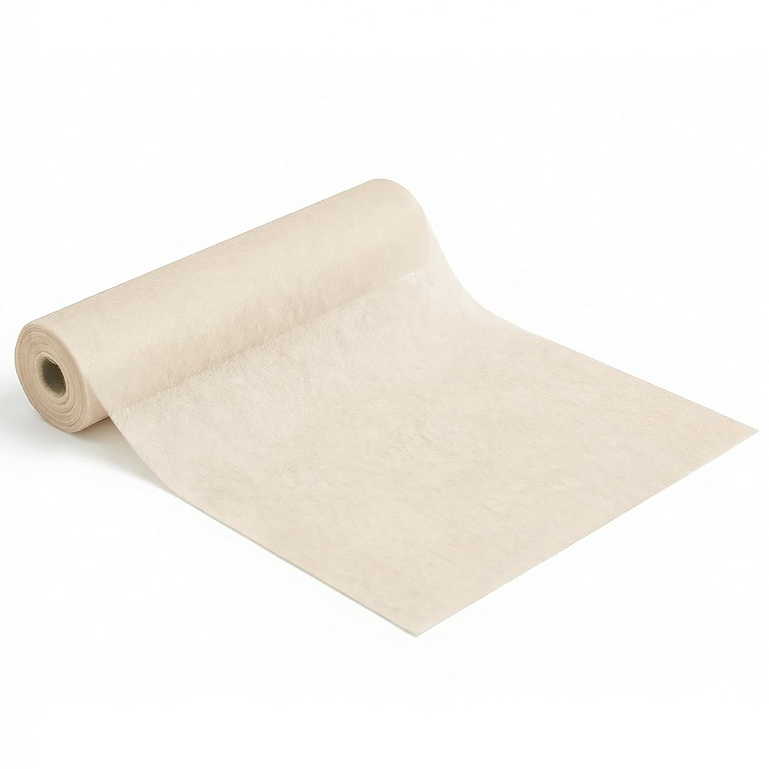 Artoid Mode Beige Non-Woven Table Runner 30 cm x 25 m, Rolls Seasonal Holiday Kitchen Dining Table Decoration for Home Party Decor
