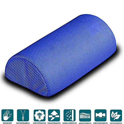 EvergreenWeb Almohada para Las piernas con Espuma de Memory para Viajar