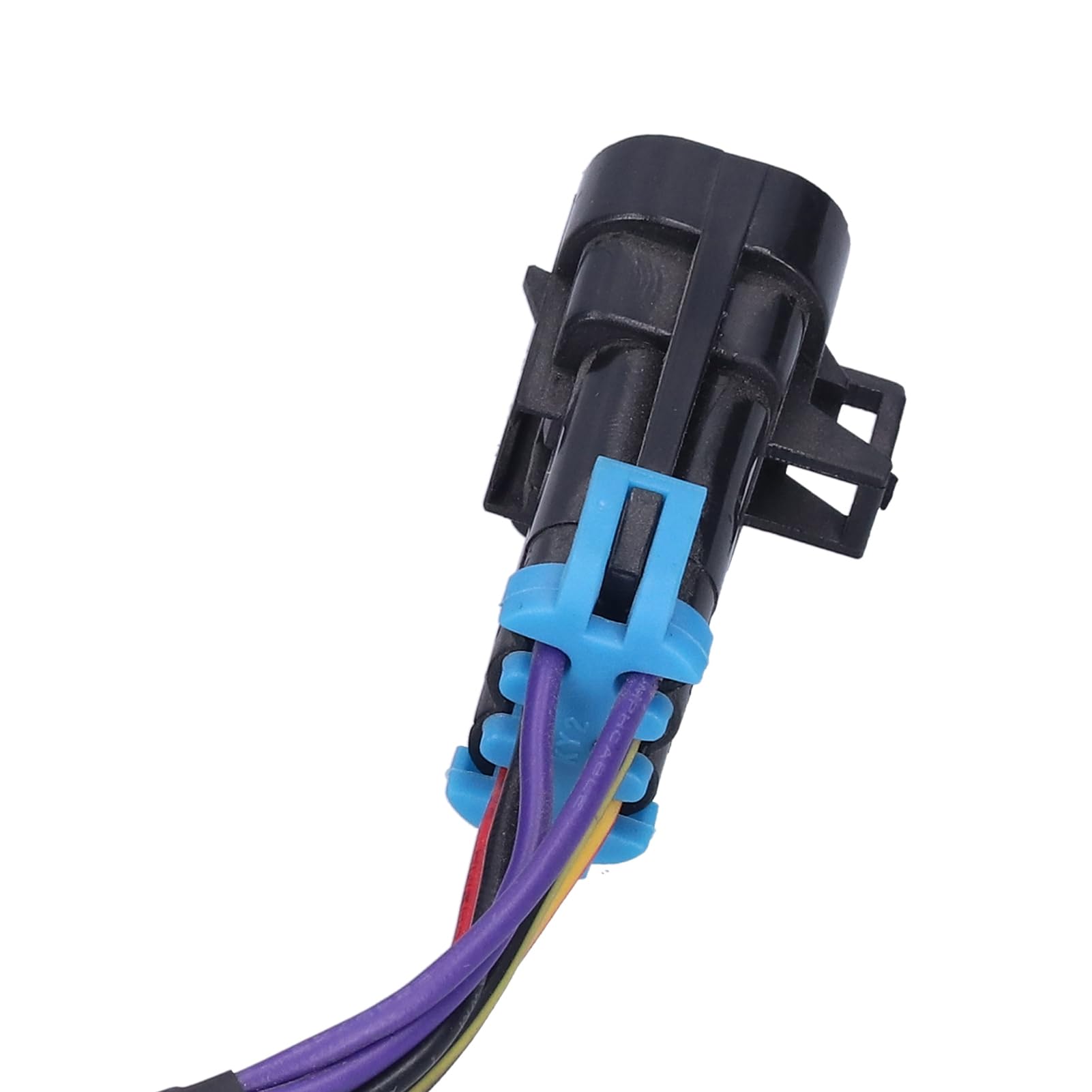 Aramox Kit de Llave de Interruptor de Encendido Mercruiser, Interruptor de Arranque de Encendido de 4 Posiciones de Plástico 893353A03 con Conector de 6 Pines, Recorte de 7 8 Pulgadas para Barcos