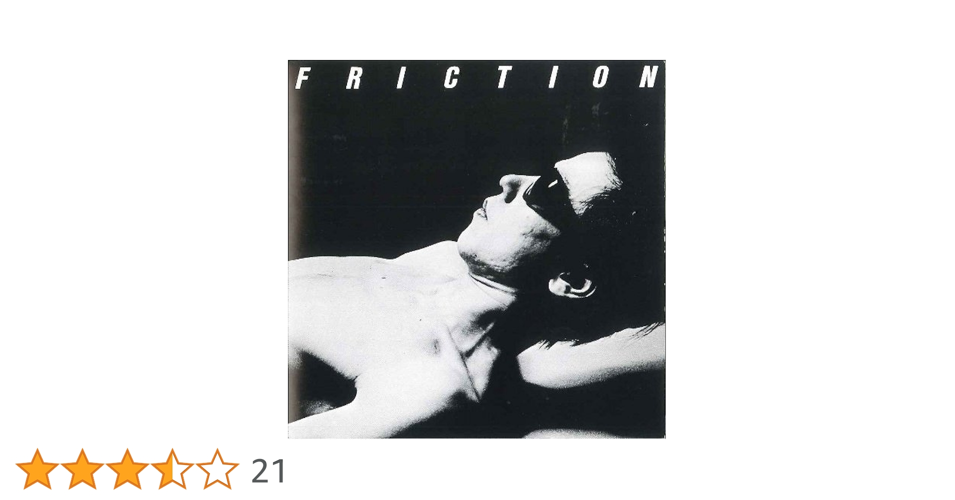 Friction フリクション 軋轢 LP レコード フリクション『軋轢』LP