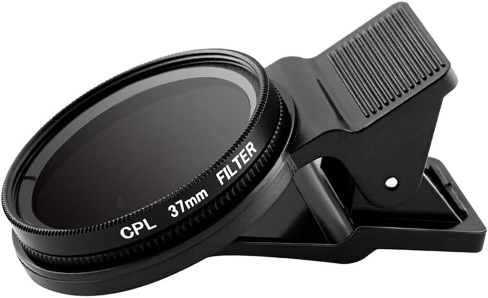 clip della fotocamera sull'obiettivo