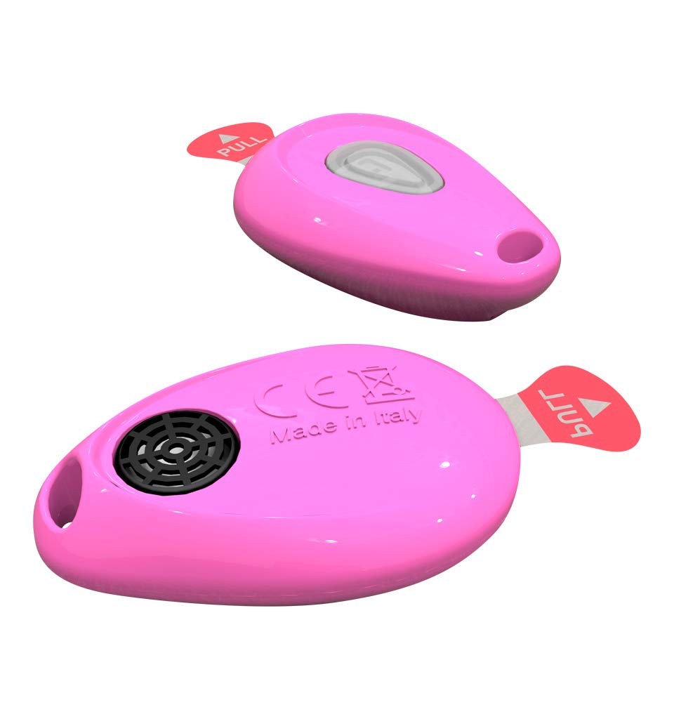 Rose Répulsif Ultrasons anti Tiques & Puces pour Chien et Chat