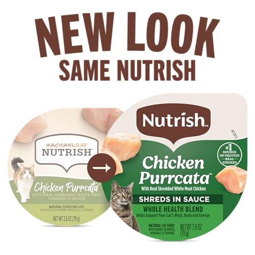 Nutrish Grain Free Chicken Purrcata Wet Cat Food, 2.8 oz. Cup (Rachael Ray) - image 2