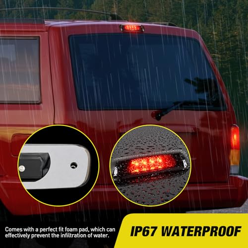 Image of Nilight Third Brake Light for Jeep Cherokee 1997 1998 1999 2000 2001