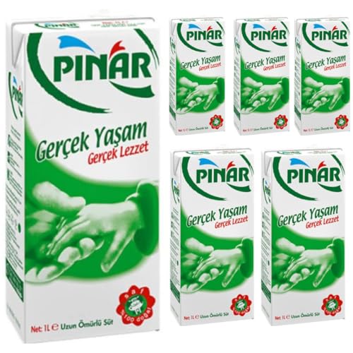 Con, Caramelo, Pinar Largo Sabroso Leche Entera 1000 Mililitros x 6 Piezas