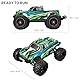 YONCHER YC380 PRO Ferngesteuertes Auto,1:16 Bürstenloser Motor 68 KM/H, 4WD Offroad RC Auto für Erwachsene, 2.4G Proportional Hobby Monster Truck Buggy, Mit 2 Akku für Outdoor