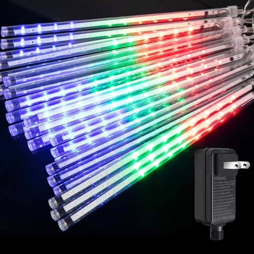 Amazon – ZPQBEYE 24-Tube 576-LED Meteor Shower Christmas Lights - image 6