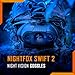 Night Vision Goggles - Nightfox Swift 2 Pro NVG Goggles, Head or Helmet Mounted, Wide FOV, 1x Magnification NVGs, 1080p Video Recording, Stealth Infrared 940nm IR, Tactical Digital NODs for Airsoft