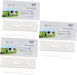 PATKAW 3 Pcs Pregnant Tester Cow Pregnancy Test Paper Pigs Pregnancy Test Strip Horse Pregnancy Test Strip Cattle Pregnancy Test Strips Farm Testing Tool Livestock Pregnant Test Paper Sow