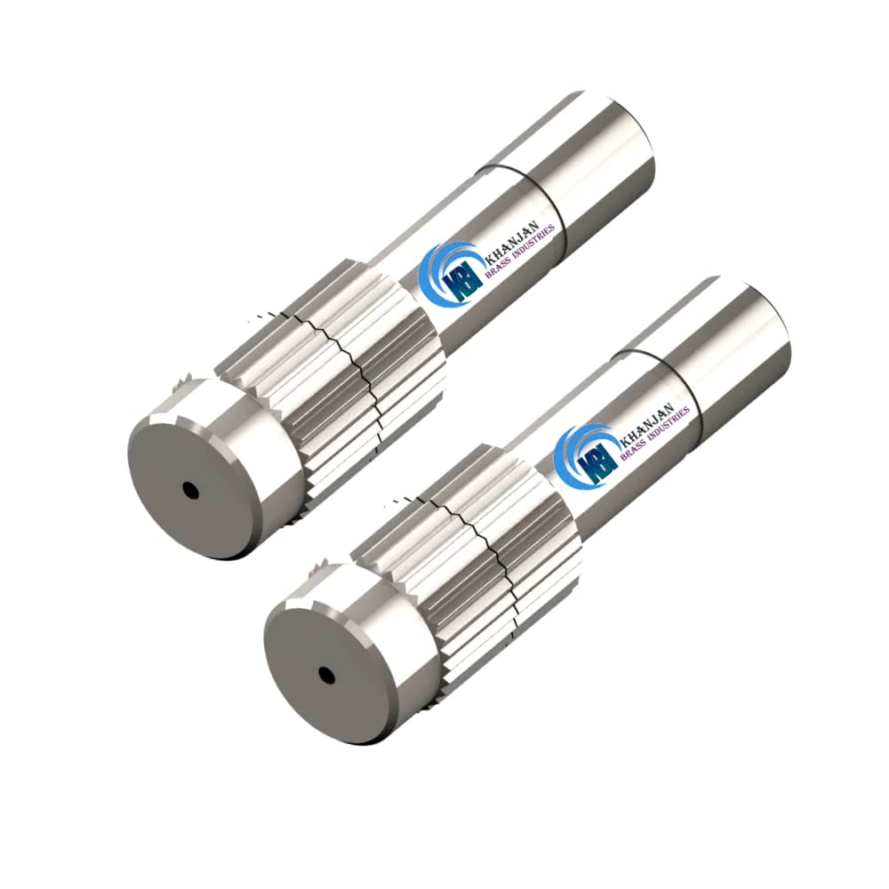 Khanjan Brass 1 mm fog Sprayer Heads Nozzle for Sanitize Mist Nozzle Sprinkler Lawn Garden Water/Fog Mist Nozzle Misting Fogging Spray greenhouse culling nickel finished (2) (B09511YHH5) Amazon Price History, Amazon Price Tracker