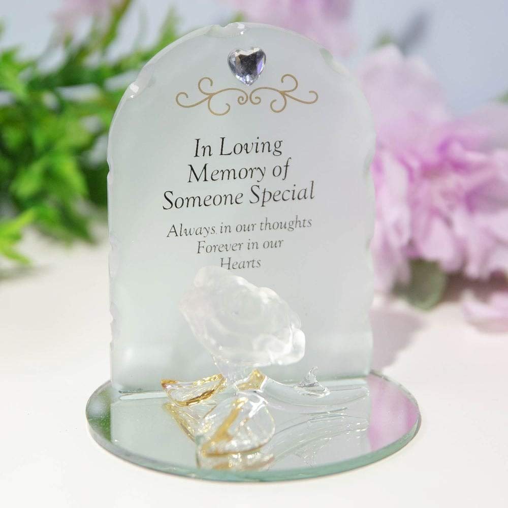 Widdop & Co. Thoughts Of You Rose Plaque - Someone Special TY174