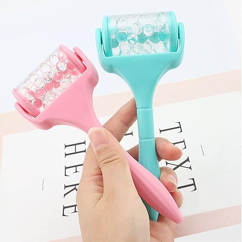 Miniatura 7 de CHOISBEING Paquete de 5 rodillos de hielo para herramientas de cuidado de la piel facial, masaje corporal, alivio de la hinchazón, rodillo facial