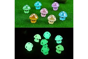 Mesmerizing Glow-in-the-Dark Alien Figurines for Enchanted Gardens