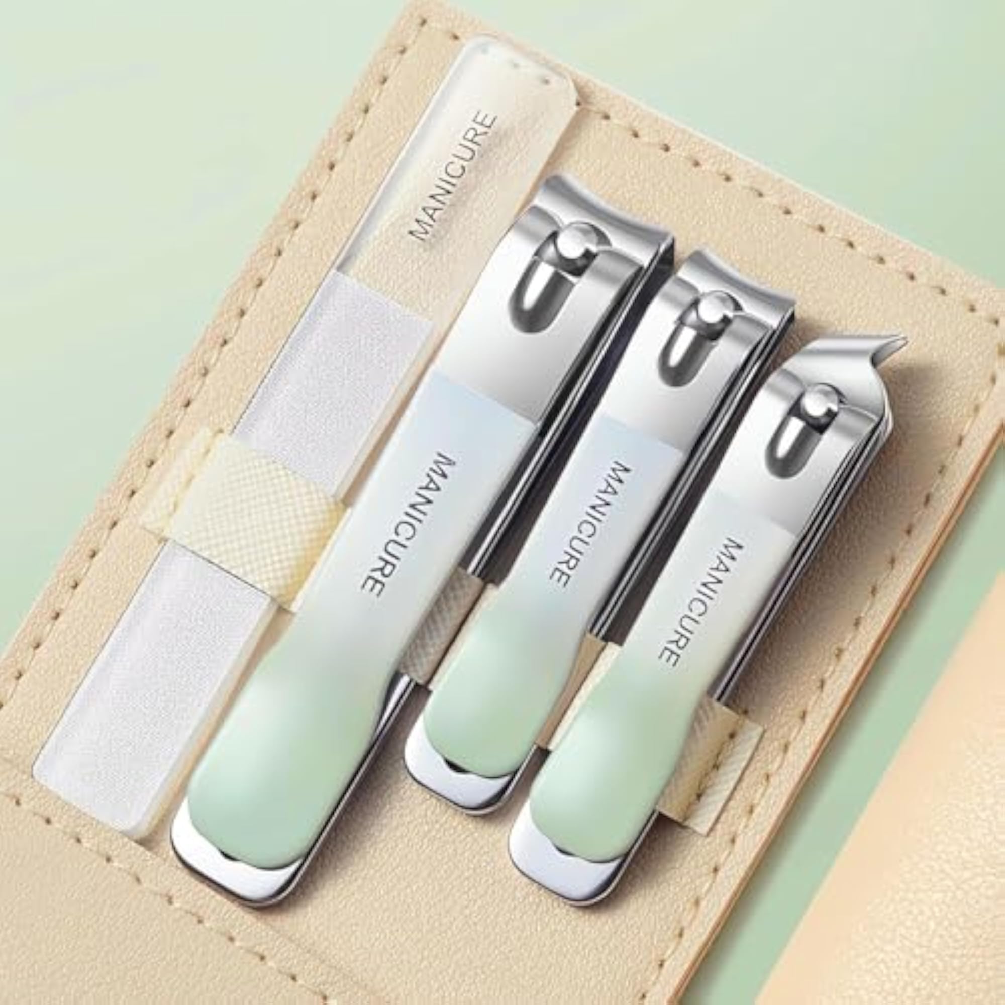 4 in 1 Portable Nail Clippers & Beauty Tools Set