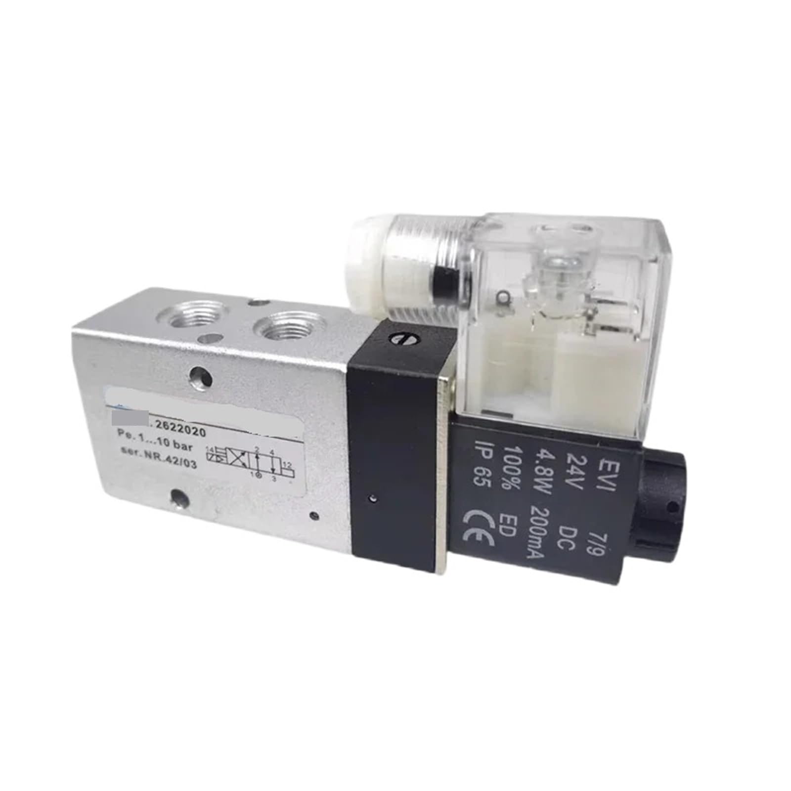 Électrovanne à air 2622020 commande pneumatique machine