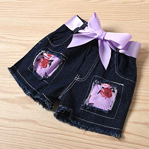 Set di Vestiti per Bambina con Scollo Tondo