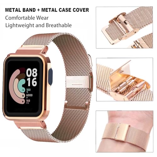 Correa metálica compatible Xiaomi Mi Watch Lite 2 miniatura 3