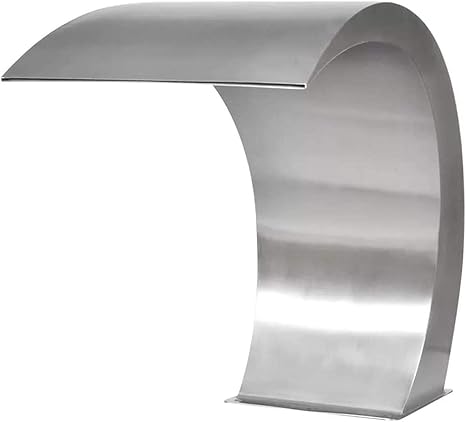 Image L-ROM Stainless Steel Waterfall,Pool Fountain Waterfall Fountain Water Resistant Pool Water Waterfall Outdoor Decor Sheer Descent Pond Water Feature 45 X 30 X 60 Cm Image L-ROM Stainless Steel Waterfall,Pool Fountain Waterfall Fountain Water Resistant Pool Water Waterfall Outdoor Decor Sheer Descent Pond Water Feature 45 X 30 X 60 Cm