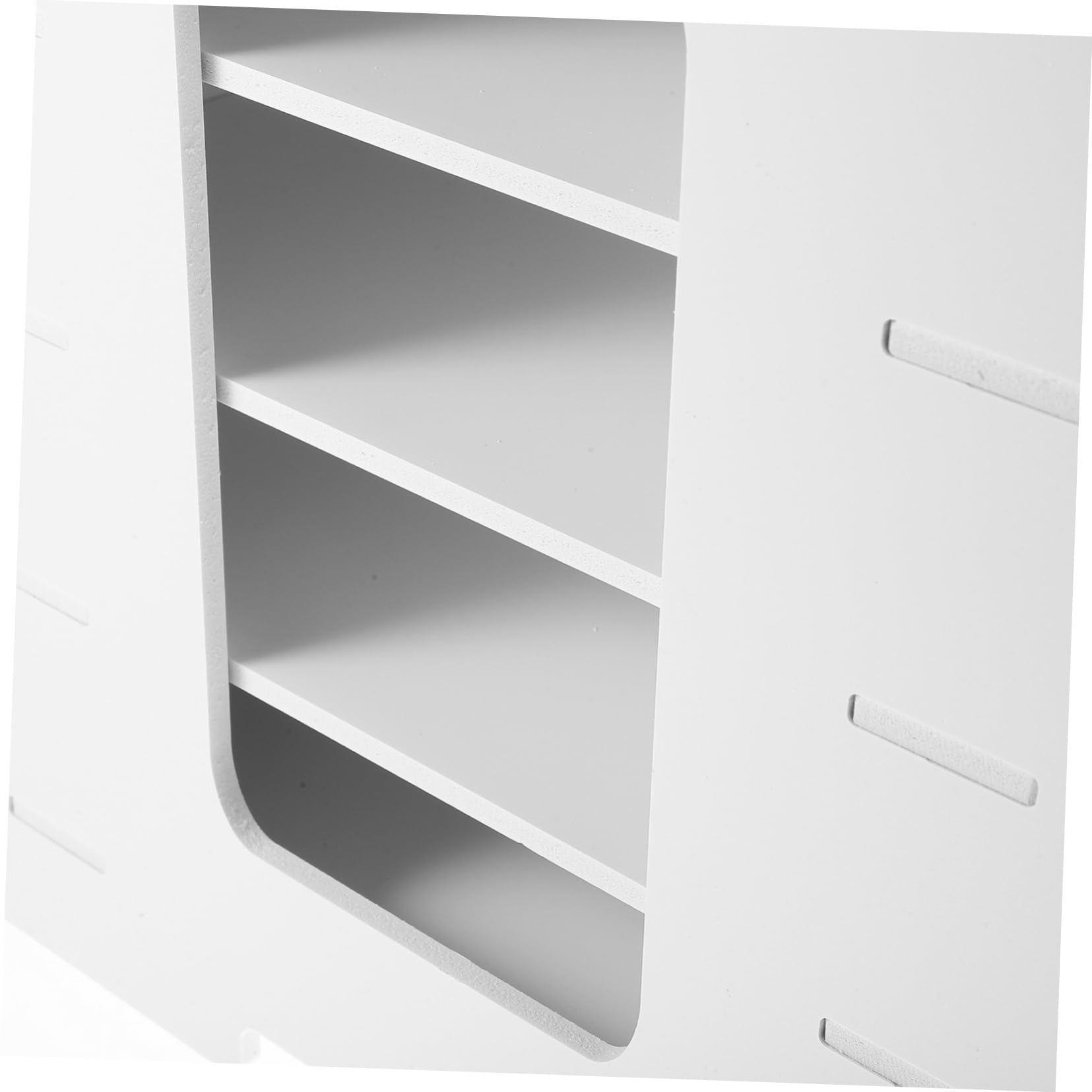 Portaoggetti Scrivania Multi Organizer Impilabile Per Documenti e Resistente Per