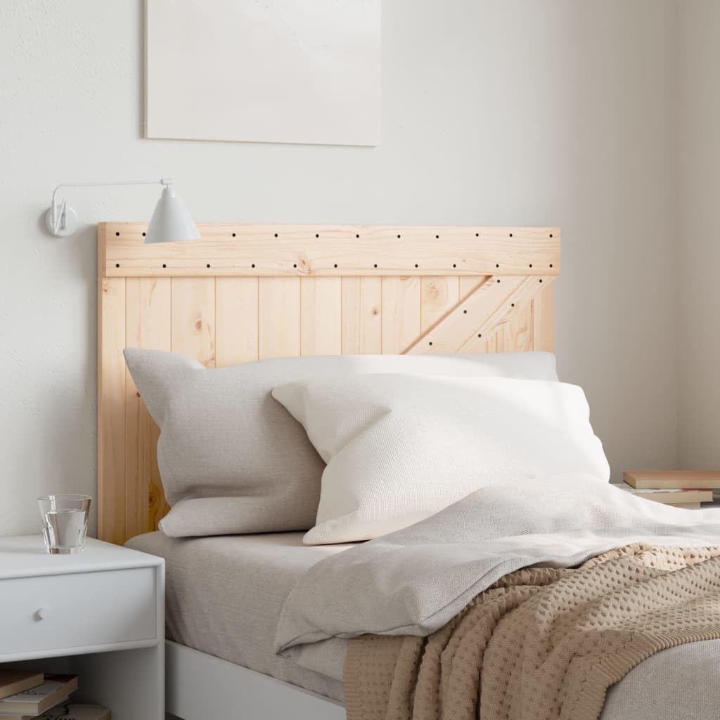 VIDAXL - Testiera Per Letto 81x4x100 Cm In Legno Massello Di Pino