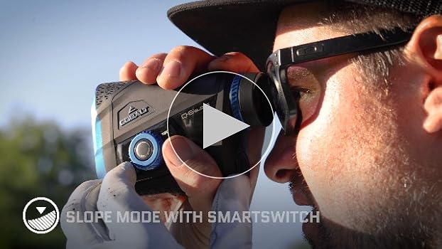 Cobalt Q-6 Slope Golf Rangefinder – Tournament Legal