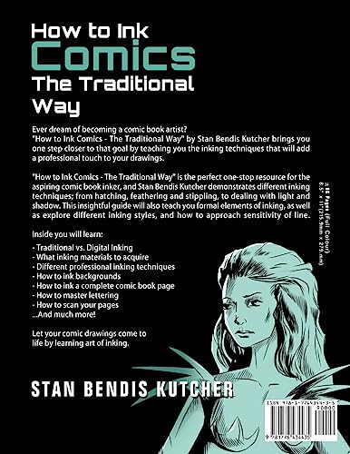 How to Ink Comics: The Traditional Way (Pen & Ink Techniques for Comic Pages) - Image 2