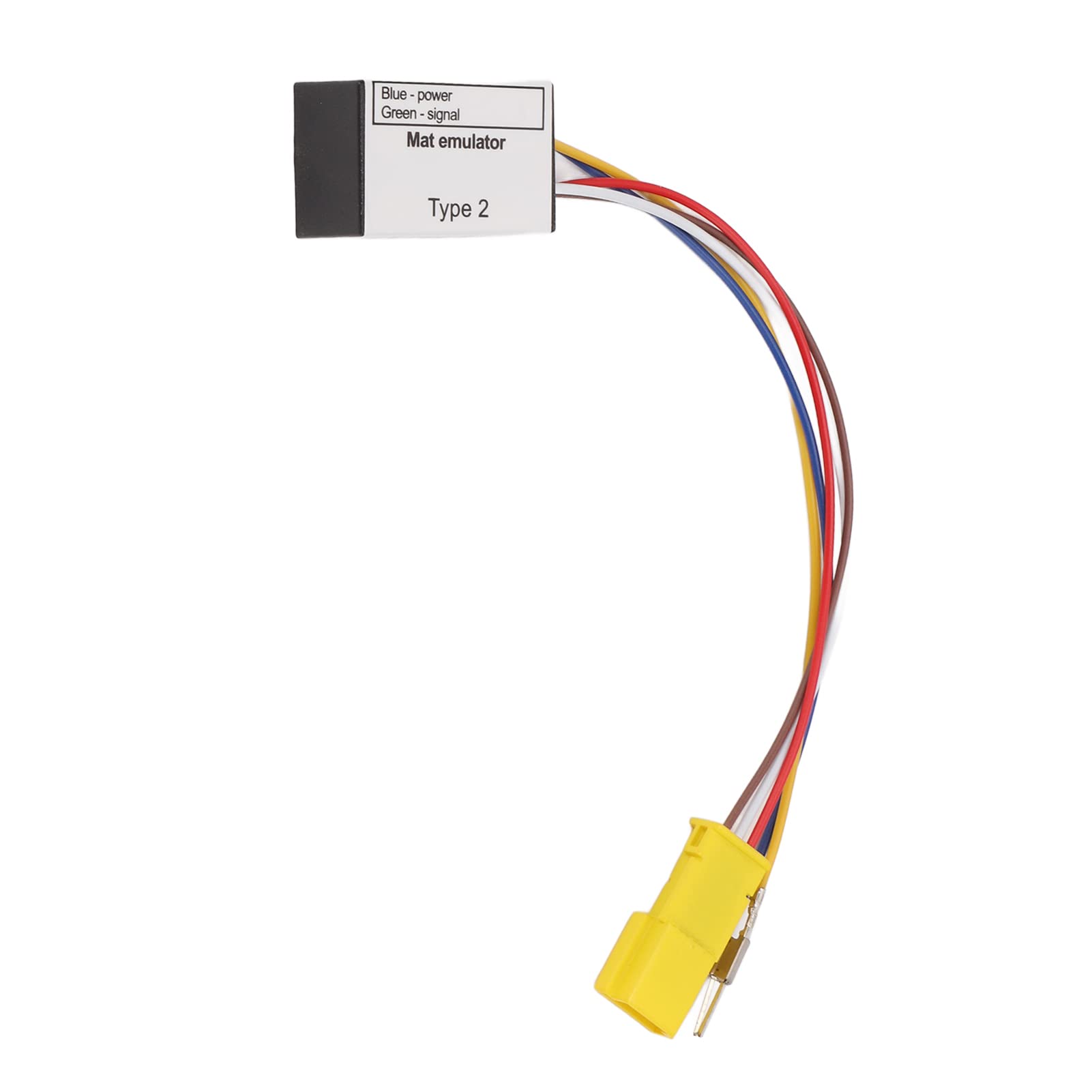 Beifahrersitz-Belegungsmatten-Sensor-Bypass-Emulator, Ersatz für EU Benz W639 EU 2003–2014 mit ABS-Material, Löst SRS-Warnlampenproblem