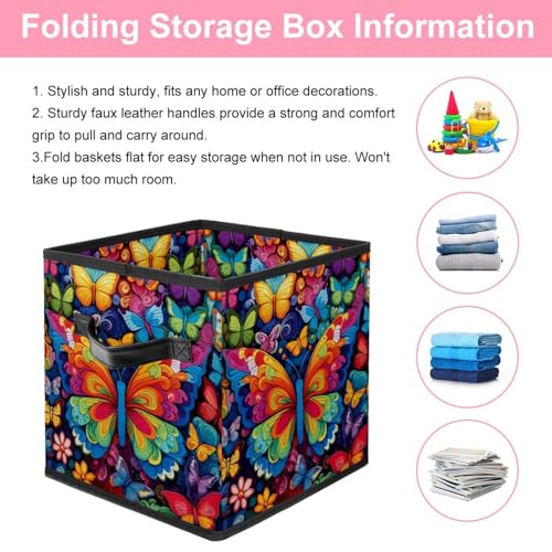 Panier de rangement pliable pour organiser les vêtements de chambre - 4