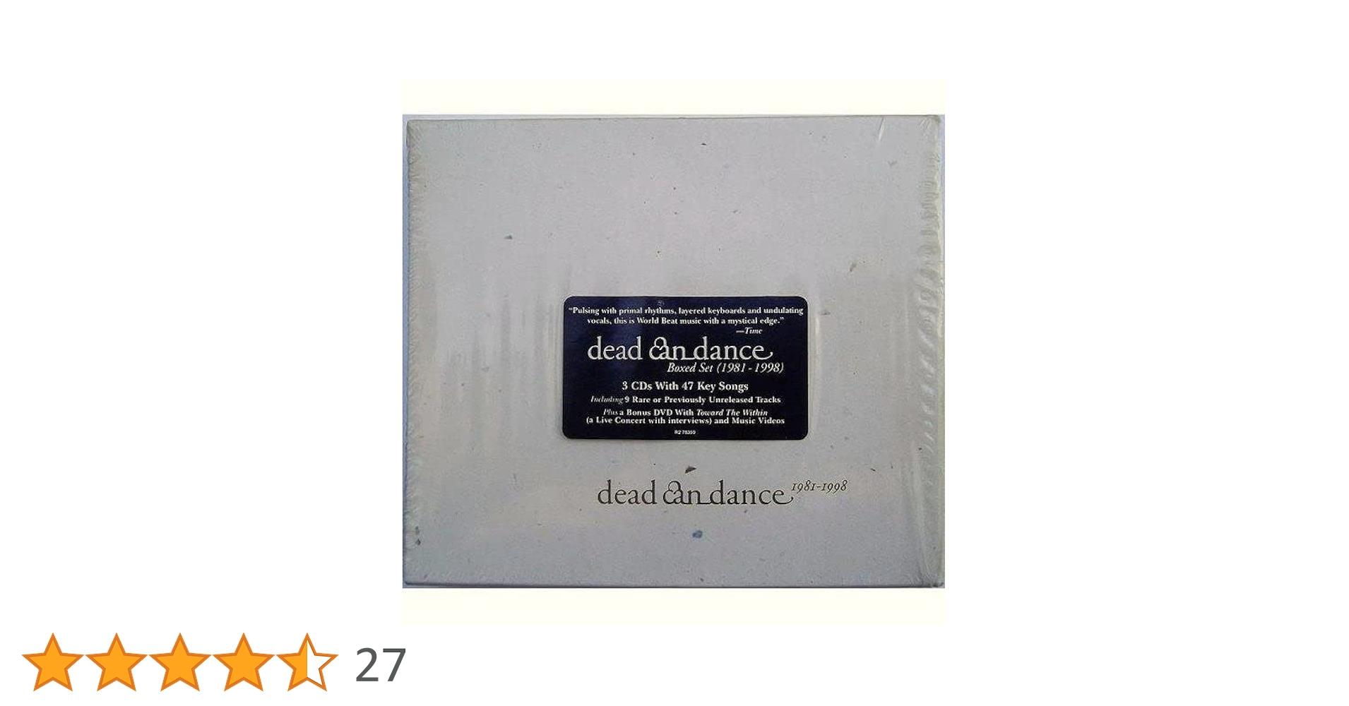 1981-98 Boxed Set by Dead Can Dance: Amazon.co.uk: CDs & Vinyl