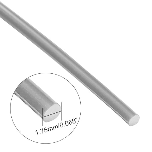 Filamento PLA para Lápiz 3D uxcell 1.75mm Gris 10m miniatura 2