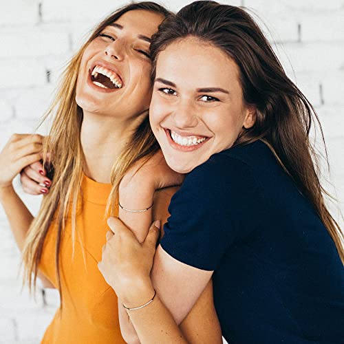 S925-Sterling-Silver-Morse-Code-Bracelets-for-Women-2pcs-Morse-Code-Bracelets-Set-Pinky-Promise-Matching-Bracelets-for-Couples-Friends-Friendship-Bracelets-Valentines-Day-Birthday-Gifts-for-Women