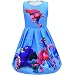 ZHBNN Little Girl Princess Cartoon Trolls Halloween Cosplay Dress up (Blue,110/3-4Y)